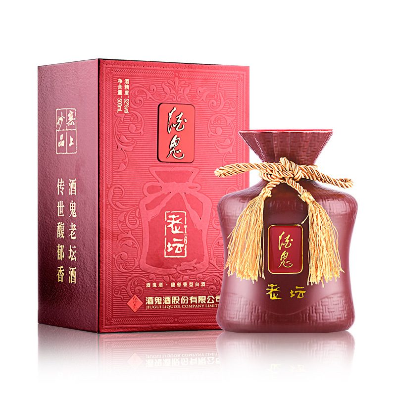 酒鬼酒 老坛T6 52度 500ml 馥郁香型 湖南白酒 单瓶礼盒装